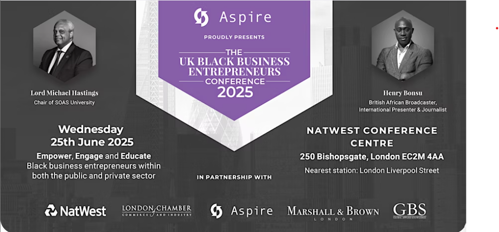 The UK Black Business Entrepreneurs Conference 2025