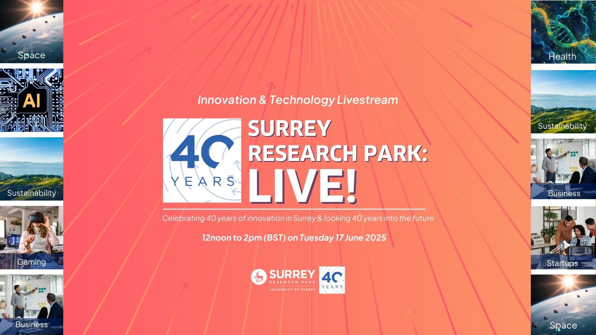Surrey Research Park: Live!