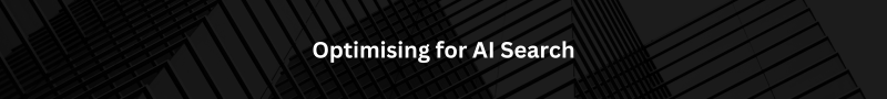 optimising for AI search